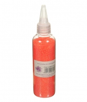 Изображение товара Присыпка для цветов персиковая перламутр в бутылочке 80гр.